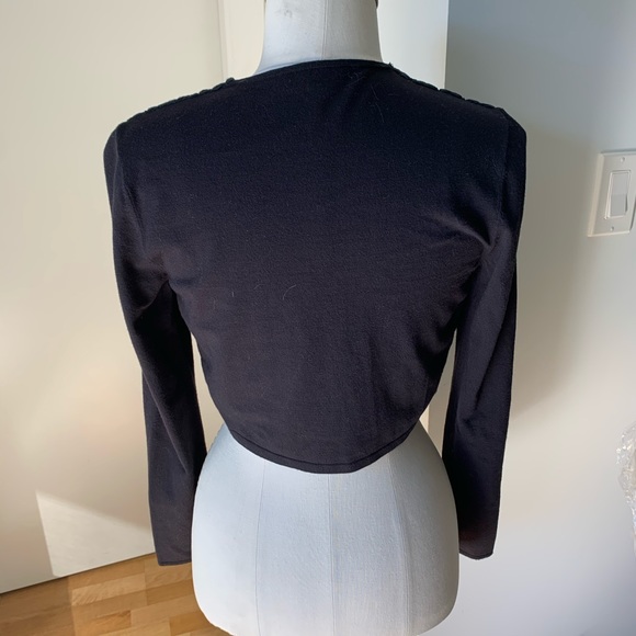Lafayette 148 Cropped Cardigan - Picture 3 of 5